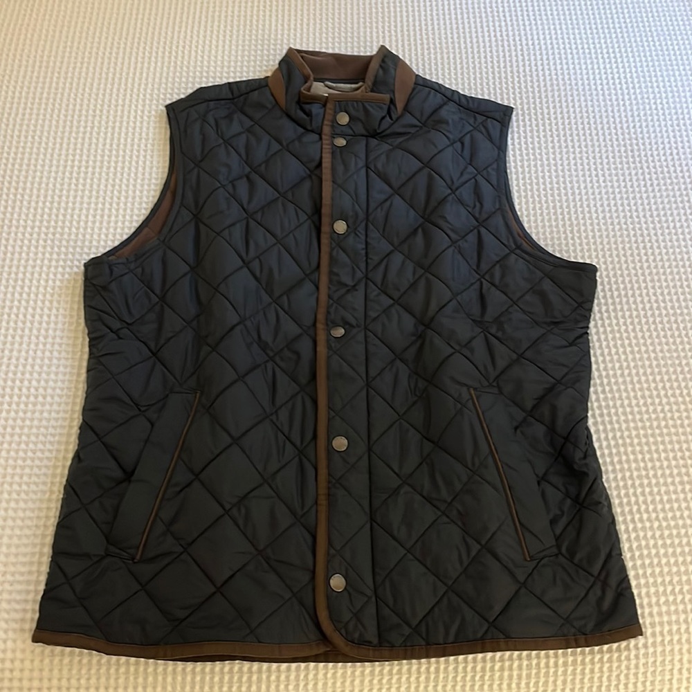 Peter Millar Black Vest